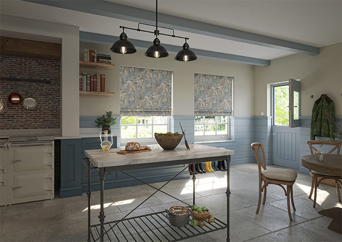 Zebedee, Shale - Roman Blind - Image 6